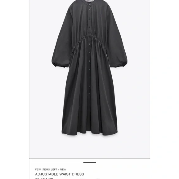 NWT adjustable waist midi dress - Picture 8 of 9